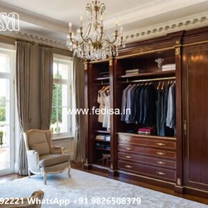 Classic Closet Design with Elegant Details No-9851
