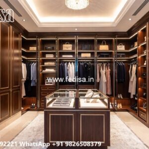 Vintage Bedroom Closet with Luxury Finish No-9852