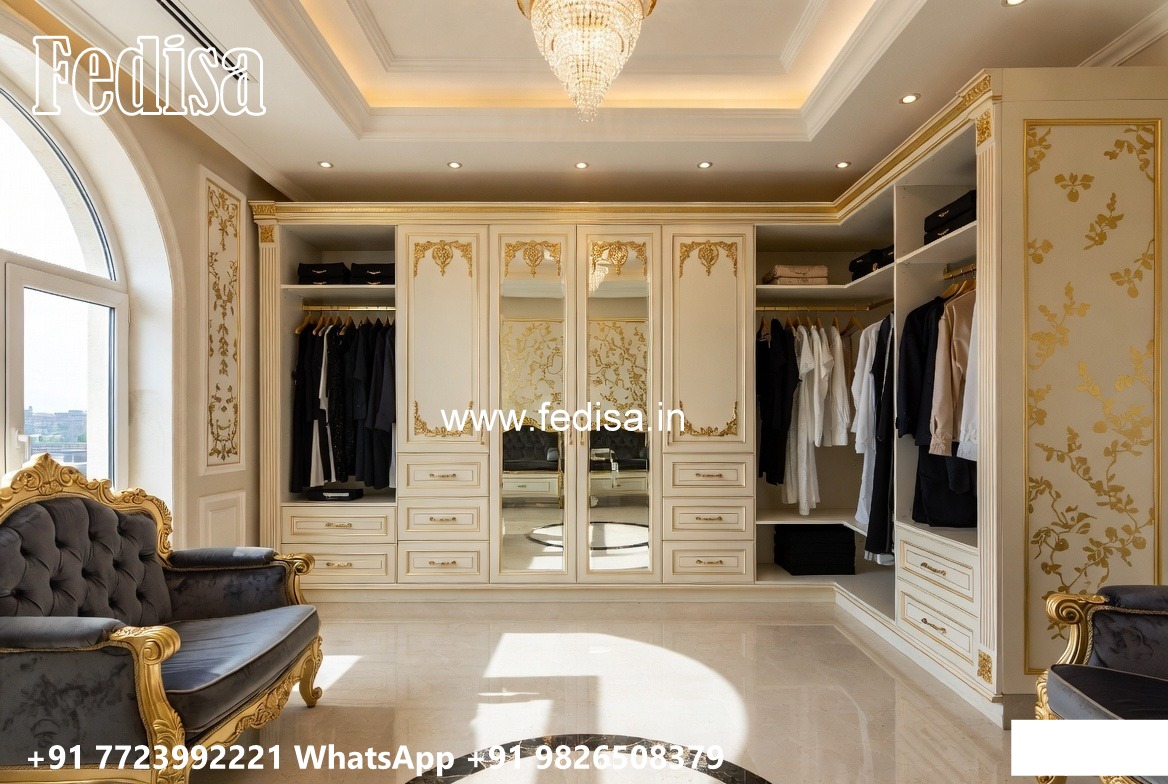 Antique Wooden Wardrobe with Elegant Finish No-9859