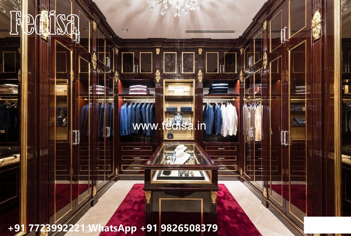 Timeless Bedroom Closet with Royal Charm No-9878