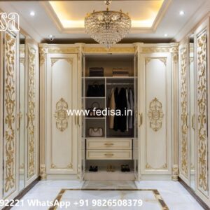 Traditional Closet Design with Artistic Beauty No-9880