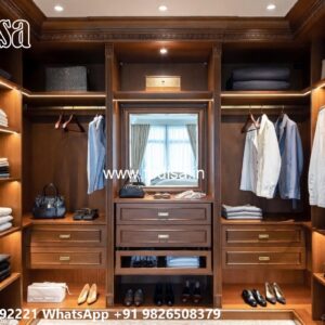 Space Saving Wardrobe Design for Modern Apartments No-9897