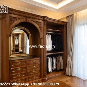 Beautiful Wardrobe Design with Mirror Finish No-9902