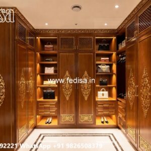 Designer Wardrobe Design with Premium Finishes No-9910
