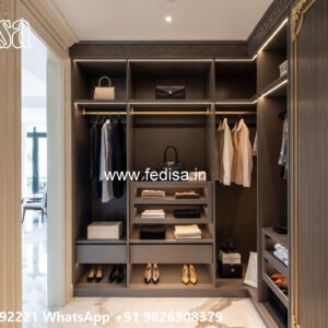 Stylish Wardrobe Design for Urban Homes No-9911