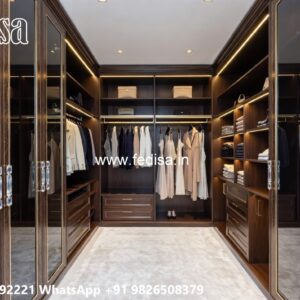Luxury Wooden Wardrobe Design Inspiration No-9918