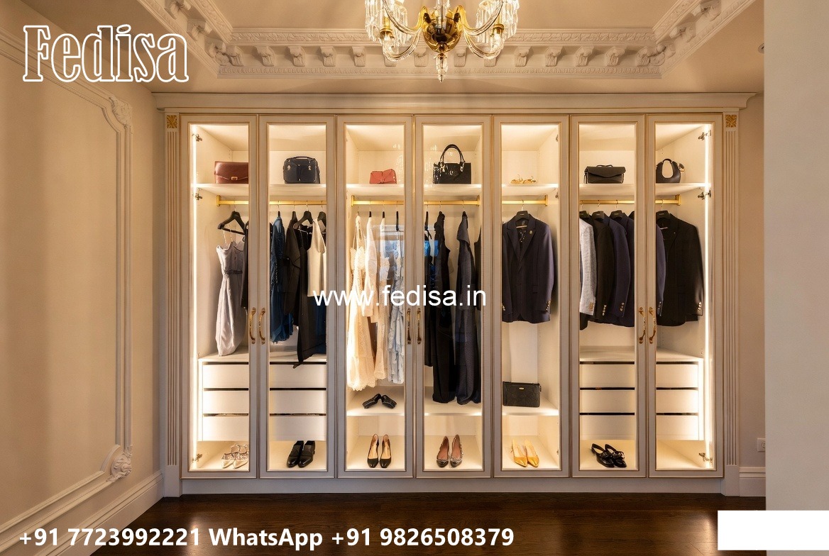 Wardrobe Design with Smart Organization Features No-9937
