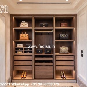 Wardrobe Design with Stylish Handle Details No-9955