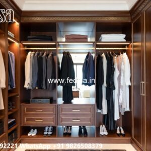Functional Wooden Wardrobe Design Inspiration No-9962