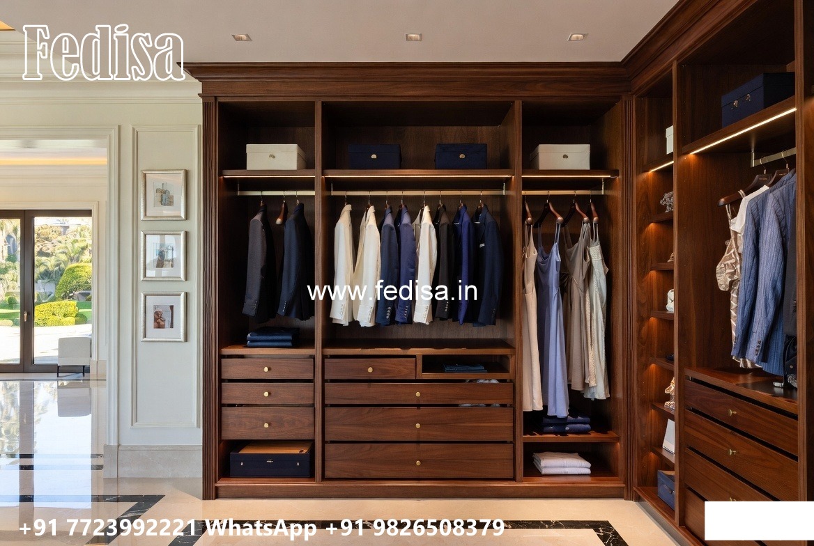 Luxury Wardrobe Design for Modern Villas No-9965