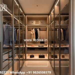 Modern Wardrobe Design with Rich Finishes No-9980