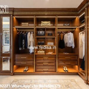 Elegant Wardrobe Design with Custom Layout No-9985