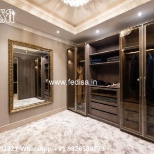 Modern Wardrobe Design with Luxury Details No-9990