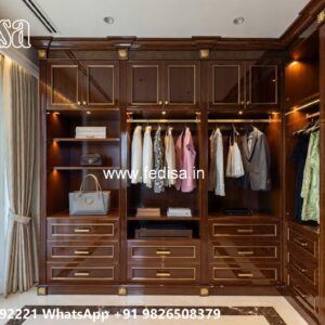 Elegant Bedroom Wardrobe Design Concepts No-9992