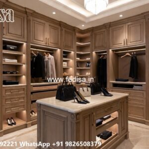 Designer Wardrobe Design with Mirror Finish No-9997
