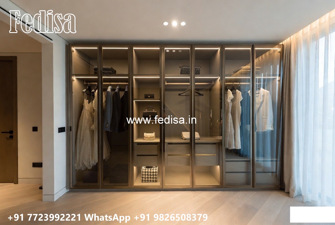 Luxury Wardrobe Design with Functional Features No-10023