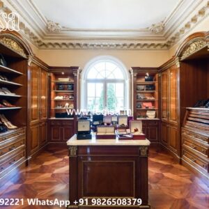 Luxury Wardrobe Design with Elegant Layout No-10037