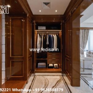 Modern Wardrobe Design with Elegant Decor No-10047