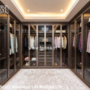 Space Saving Wardrobe Design with Luxury Appeal No-10048