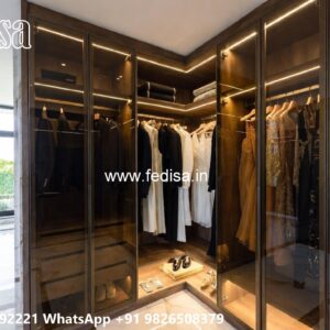 Premium Wooden Wardrobe Design Concepts No-10052