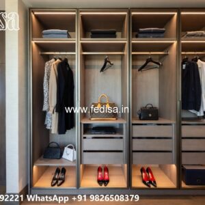 Wardrobe Design Ideas with Designer Finish No-10054