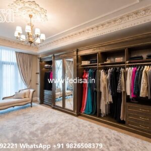 Contemporary Wardrobe Design with Elegant Lines No-10077