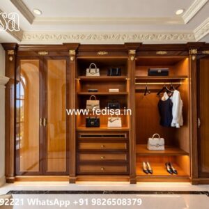 Stylish Wardrobe Design with Minimal Aesthetic No-10099