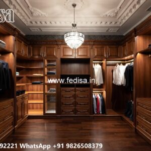 Contemporary Wardrobe Design with Smart Features No-10111