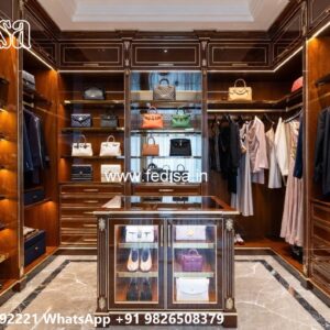 Luxury Wardrobe Design with Sophisticated Decor No-10122