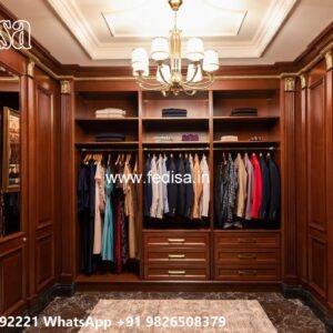 Modern Wardrobe Design with Space Saving Features No-10123