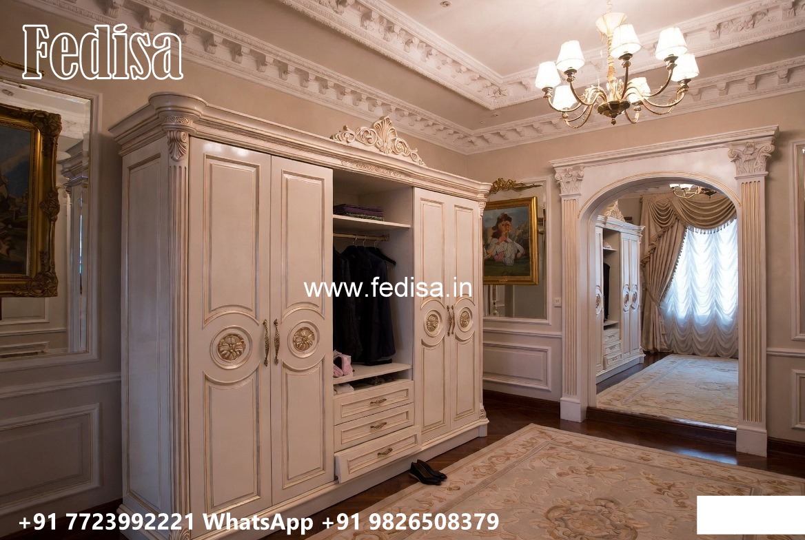 Contemporary Wardrobe Design with Sleek Doors No-10134