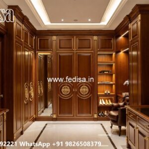 Modern Wardrobe Design with Stylish Lighting No-10138