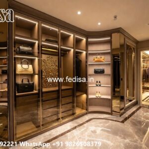 Contemporary Wardrobe Design with Functional Style No-10145
