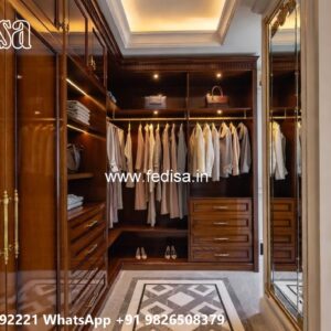 Luxury Wardrobe Design with Premium Glass Doors No-10150