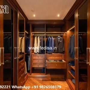Beautiful Wardrobe Design with Contemporary Finish No-10183