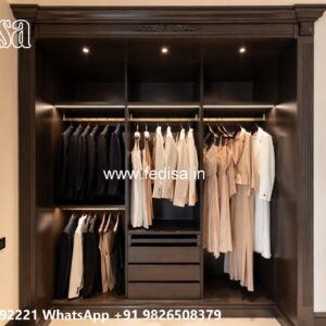 Luxury Wardrobe Design with Smart Organization Ideas No-10185