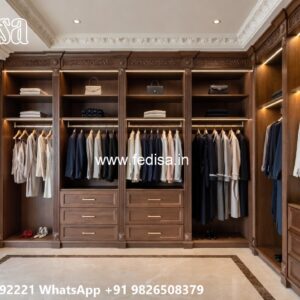 Stylish Wardrobe Design with Luxury Storage Features No-10188