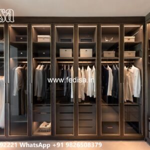 Elegant Wooden Wardrobes No-10444