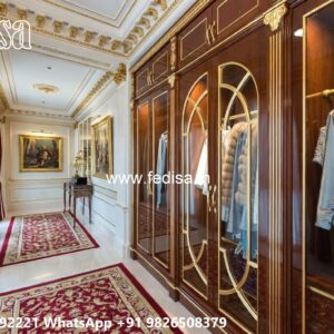 Traditional Wardrobe Design with Luxury Finish No-10501