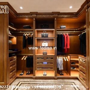 Elegant Wardrobe Design with Classic Style No-10504