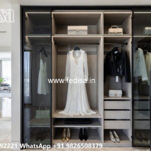 Handcrafted Wooden Wardrobe Design Inspiration No-10506