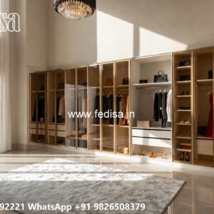 Classic Wardrobe Design with Decorative Panels No-10508