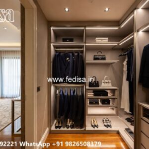Elegant Wooden Wardrobe Design Concepts No-10516