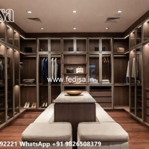 Classic Wardrobe Design with Elegant Storage No-10544