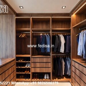 Luxury Classic Wardrobe with Mirror Panels No-10547