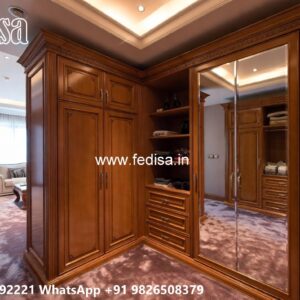 Classic Wooden Wardrobe with Elegant Style No-10561