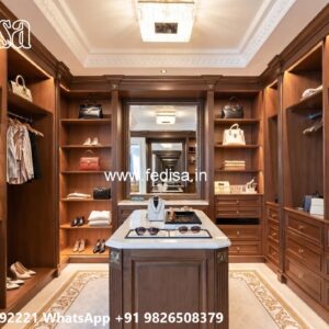 Elegant Closet Design with Classic Details No-10566