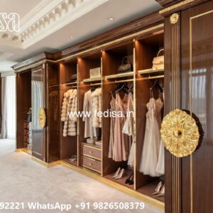 Elegant Wooden Wardrobe for Luxury Homes No-10572