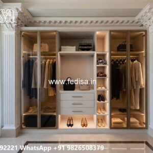 Traditional Wooden Wardrobe with Luxury Finish No-10578