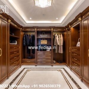 Royal Wardrobe Design with Premium Wood No-10600